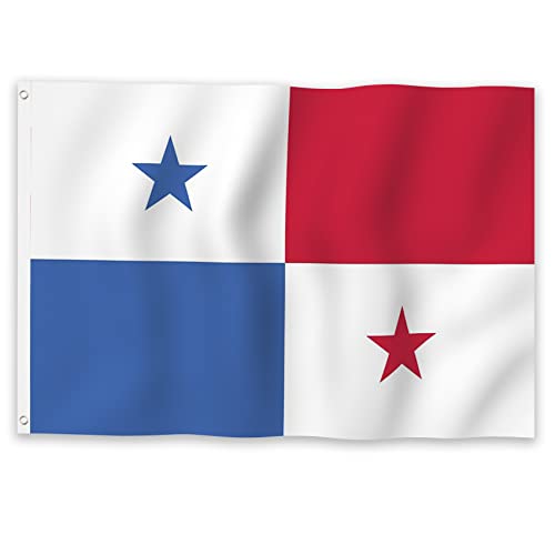 Drapeau du Panama petit format pour sublimer votre jardin et porche de maison