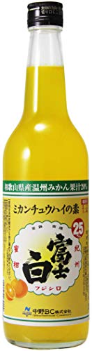 中野BC 富士白 ミカンチュウハイの素 [ リキュール 600ml ]