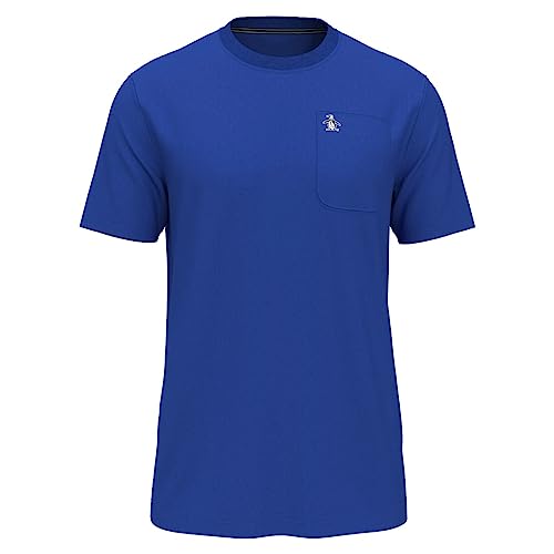 T-shirt en tricot velours côtelé Original Penguin, maille premium homme