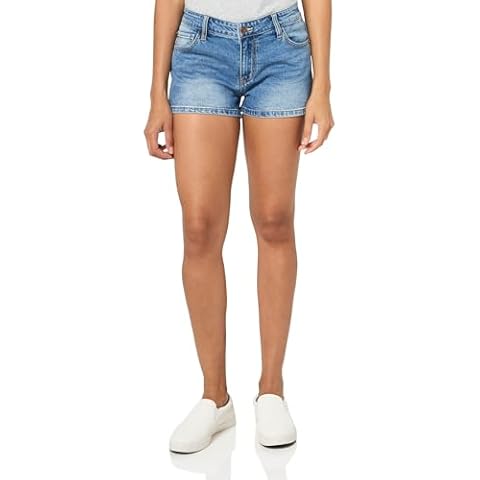 UNIONBAY Women's Christa Denim Shorts with Embroidery Cover