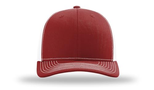 Image of Richardson 112 Trucker Hat - Premium Blank Baseball Cap, Adjustable Snapback Hat - Structured Six Panel Richardson Blank Hats