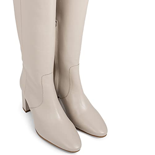 Botas altas blancas de tacón alto para mujer LEMGO