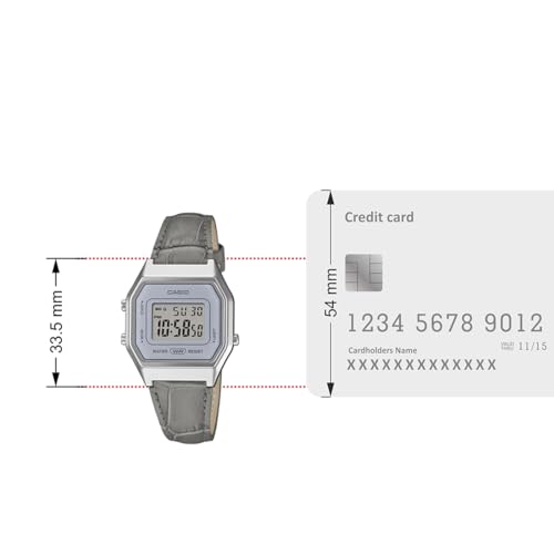 Image of Casio Vintage LA680WEL-8A2DF Digital Light Blue Watch Women (D424)