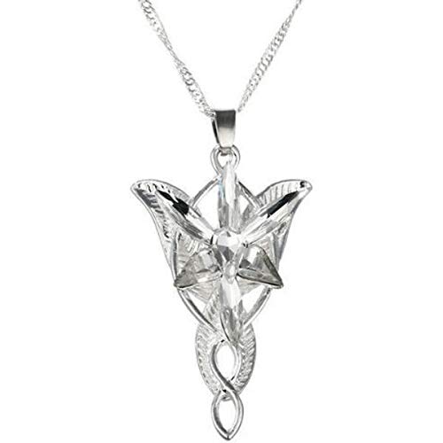 Colar Cordão Pingente Arwen Estrela Vespertina Senhor Dos Anéis