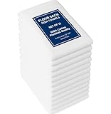 ROYALE LINENS Flour Sack Dish Towels - Kitchen Towel - Super Absorbent Flour Sack -100% Ring Spun Cotton -Tea Towels - for Embroidery, Cloth Diapers, Cheese Strainers (White - 33' X 38' Pack of 12)