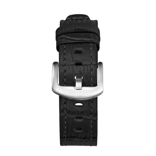 Image of ADAMO Universal Genuine Leather Strap Suitable for All Watches (for Replacement to Titan, timex etc.) and 20 /22 MM Smart Watches