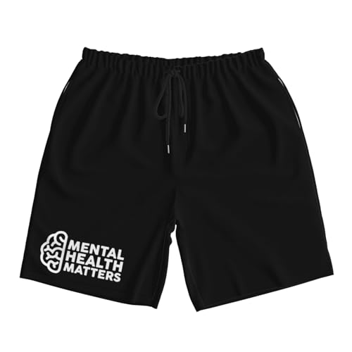 Mental Health Matters Men's Quick-Dry Board Shorts 7