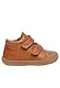 Naturino Cocoon VL-Lauflernschuhe aus Nappaleder mit Wollfutter Cognac 20