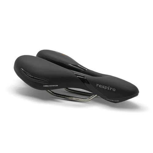 Selle Royal Respiro Athletic Stracciatella Selle de vélo Unisexe Noir 279 x 159 mm