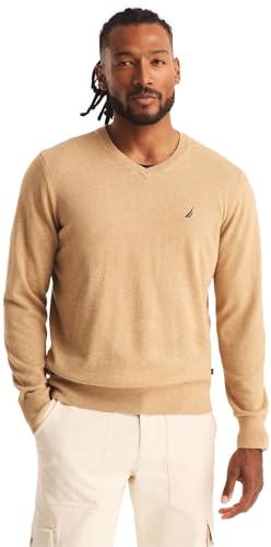 Nautica Men's Classic Fit Navtech Soft V-Neck Sweater