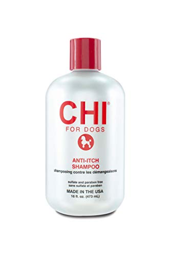 CHI for Dogs Anti-Itch Shampoo for Dogs | Best Shampoo for Dogs With Itchy, Dry Skin | Sulfate And Paraben Free, pH Balanced for Dogs, Made in the USA