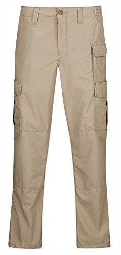 Genuine Gear Men's Ripstop Tactical Trouser 60C/40P 36,Khaki,US 32