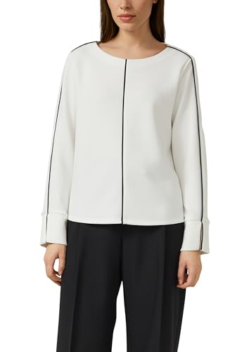 s.Oliver Scuba-Sweatshirt mit Kontraststreifen – Ansicht 1