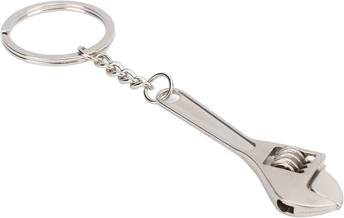 Bhuma™ Mini Wrench Portable Hand Tool Jaw Spanner Key Chain Adjustable Adjustable Key Spanner Wrench Universal Chain (B0DHSLMFD6) Amazon Price History, Amazon Price Tracker