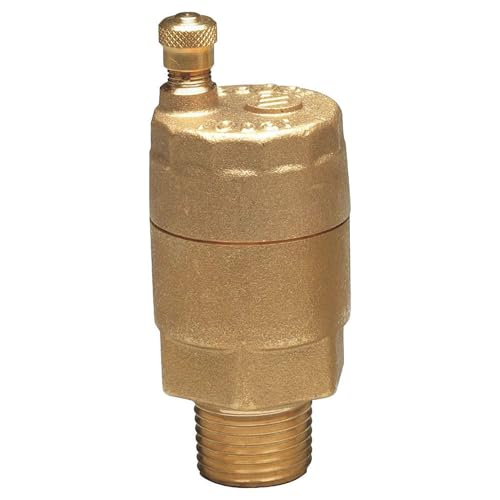 Automatic Air Vent Valve, 3/4 In, Brass