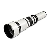 Walimex pro 650-1300mm 1:8-16 CSC Teleobjektiv für T2 - Manueller Fokus, Zoom-Teleobjektiv für Vollformat & APS-C Sensor, Ganzmetallfassung, inkl. Aufbewahrungstasche & Objektivdeckeln