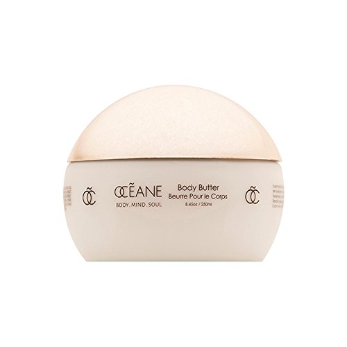Oceane Beauty Body Butter - Ultra Rich Body Butter with Marine Stem Cells & 100% Natural Pearl Powder, Hydrates, Enriches Dry Skin w Green Tea Extract for Women and Men OC61, (8.45 oz)