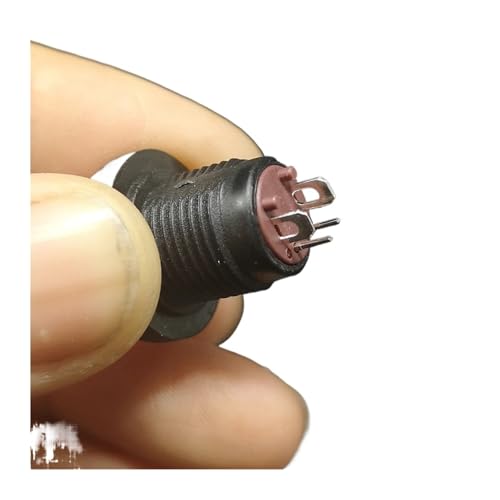Interruptor con autobloqueo de 12mm y luz LED verde de alta duración 2