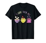 Té de hierbas bebedor tienda de té trabajador Camiseta