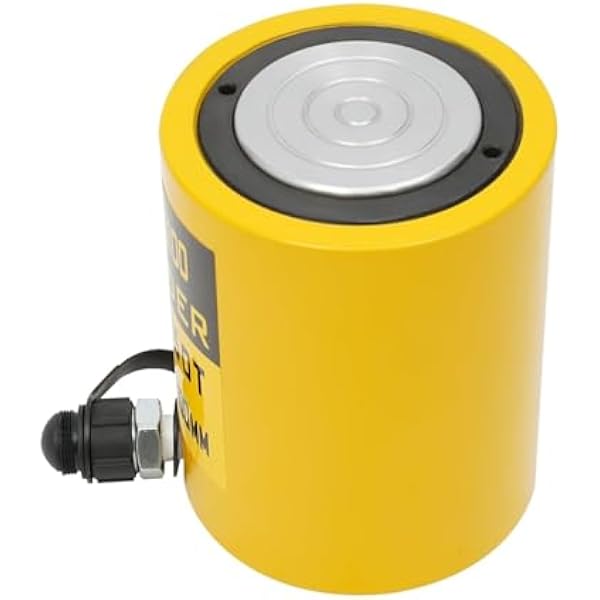 Podnośnik hydrauliczny z skokiem 4 cale / 100 mm Solidny tłok hydrauliczny automatycznie chowa się do budowy mostów morskich (50 ton 4 cale)