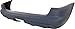 Evan-Fischer Rear Bumper Cover Compatible with 2002-2003 Mercedes Benz ML320 Primed Base Package with Tailer Coupling