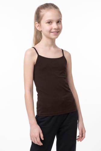 Image of Kurve Girl's Sleeveless Tank Top - Stretch Undershirts Cami Camisole, UV Protective Fabric, Rated UPF 50+ (Made in USA)