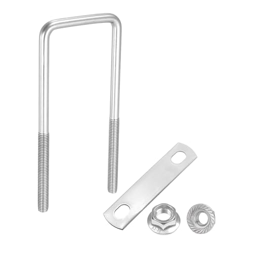 uxcell M8 2C` Ci[ChXNGAU{g 5-1/2C` 304XeXX`[ U{g tWZpibgt g[[pt[v[g ԗp (50mm x 140mm)