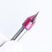 HUHAO 1PCS Router Bits V Groove 60 Degree 10mm Cutting Diameter and 6mm Shank Coated Engraving Cutter for Wood Carbide CNC Engraving V Router Bit for Signmaking, Lettering, Woodworking Door Carving