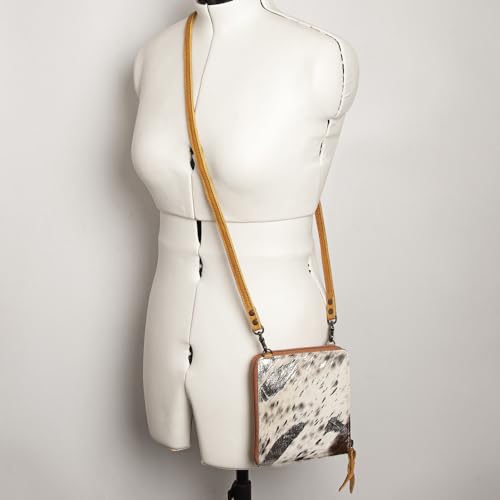 American Darling Small Crossbody Hair-On Genuine Leather Western Women Bag Handbag Purse | for Cute4