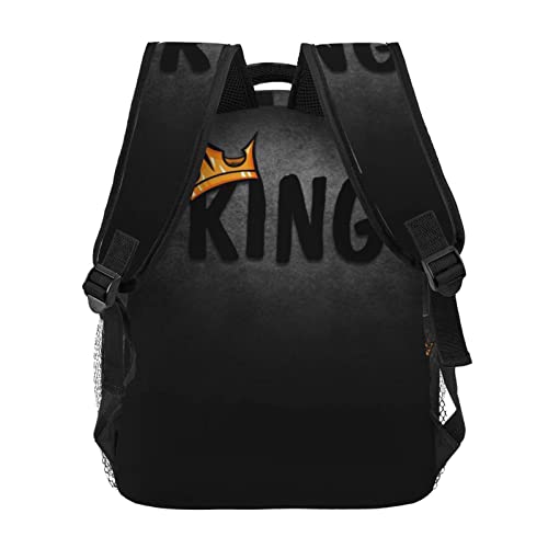 ASYG King Backpack Men Laptop Backpack Lion Tablet Travel Picnic Bag Lion Travel Bag4