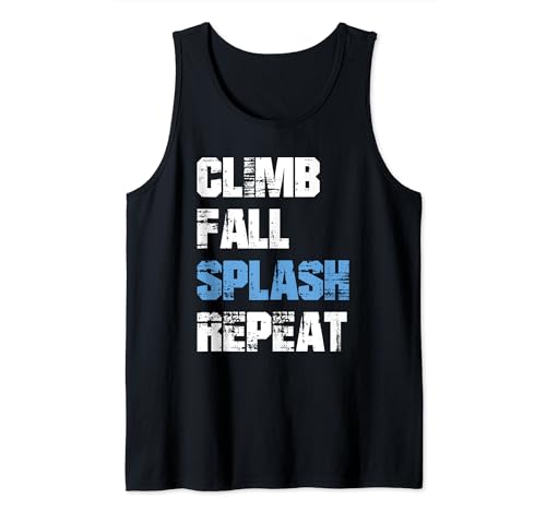 Rock Climbing Deep Water Soloing Tank Top