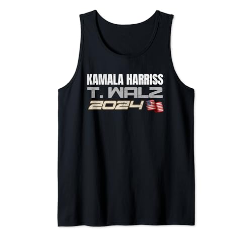 Harris Walz 2024 Election Kamala Harris Tim Walz 2024 Camiseta sin Mangas