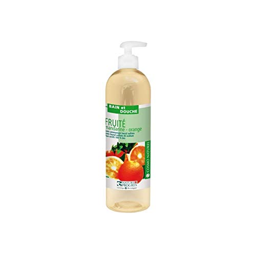 Cosmo Natural - del de ducha afrutado, mandarina y naranja 500 ml