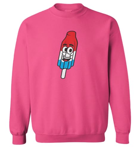 Tcombo Red White & Blue Ice Pop - Toddler Fleece Crewneck Sweater