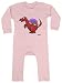 Hariz - Pagliaccetto per neonato Spinosaurus dinosauro T-Rex, con biglietto regalo di zucchero filato rosa, 12-18 mesi