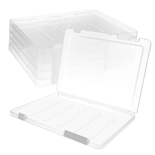 Boîtes de rangement avec couvercle transparentes pour protéger le papier