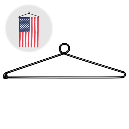 NQ Garden Flag Hanger for Wall - Fits Width Up to 13 inches Indoor & Outdoor Banner Hanger House & Mailbox Flag Holder (1 Pack)