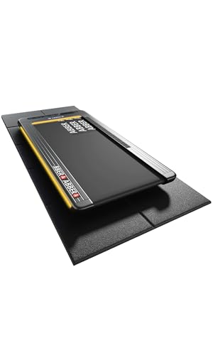 63'x30' Walking Pad Mat for Carpet Floors,Under Bike Treadmill Mat for Hardwood Floor Protection,0.24' Thick Exercise Equipment Matt Compatible with Peloton Matt Stationary Exercise Bike Trainer Pad