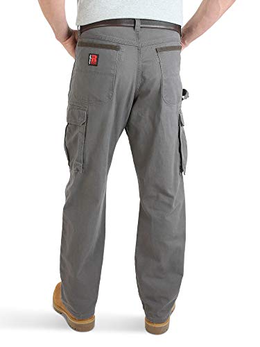 Wrangler Riggs Workwear Men's Advanced Comfort Lightweight Ranger Pant, charcoal, 38x32