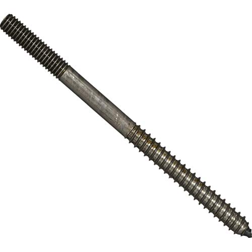 Hard-to-Find Fastener 014973172213 172213 Hanger Bolt, 3/8-16 x 6