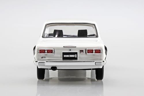 Aoshima Nissan C10 Skyline 2000GT-R modelo 1:32 miniatura 6