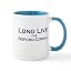 White/Blue Inside - Oxford Comma Mug