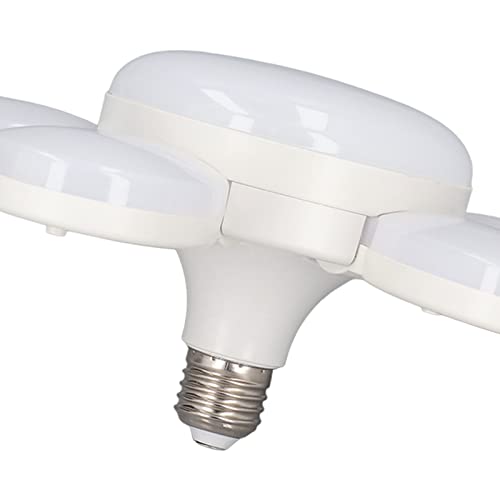 Plafonnier de garage à LED 50W 8000Lm culot E26 E27 pliable - 5