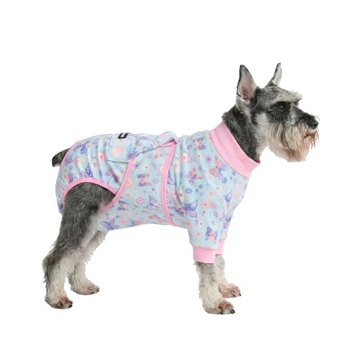 Image of Spark Paws Dog Recovery Suit - Surgical Onesie After Surgery, Male & Female