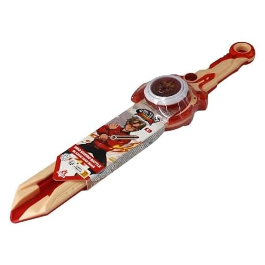 Pião Infinity Nado Mini Sword Battle Vermelho - Candide