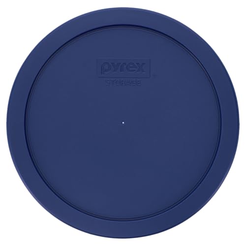PYREX Blue Plastic Cover fits 6 & 7 cup Round Dishes
