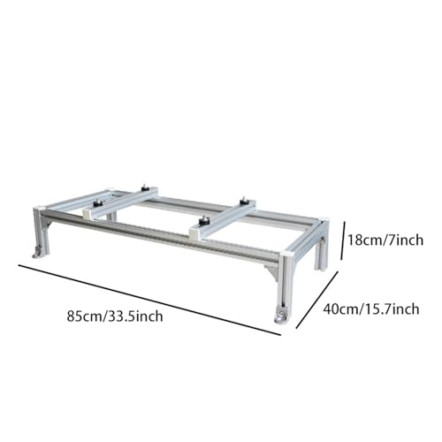 Soporte de Aire Acondicionado de Alta Resistencia - Soporte minisplit con amortiguación para Condensador Exterior, instalación Segura y Duradera en el Suelo