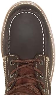 Wolverine Men's Loader 6" Soft Toe Wedge Work Boot, Brown, 10.5 X-Wide | Image 4