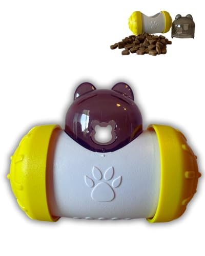 McBe Pets Giocattolo Interattivo per Cani – Dispenser di Crocchette e Snack – Giochi Anti-Noia e Arricchimento Mentale – Slow Feeder per Cani Piccoli, Medi e Grandi – Stimola e Intrattiene