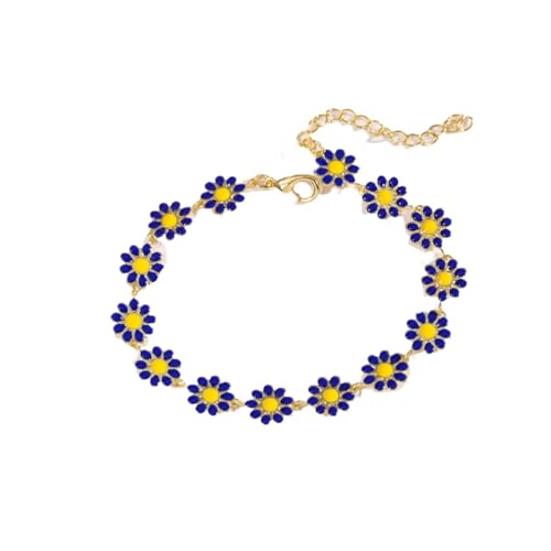 Generisch Pulsera de caballo, pulsera de estado de ánimo con colgante para niños, cambio de color, pulsera para niños en arco iris, pulsera de oro para mujeres y hermanas, anillo de la suerte